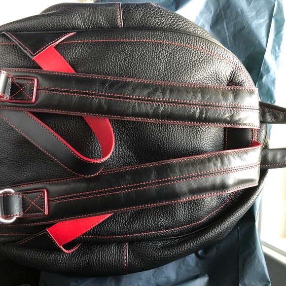 Borlino Handmade Italian Leather Backpack New